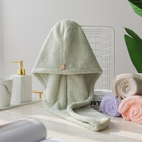 Bath accessories Women Magic Rapid Hair Drying Towel Super Absorbent Supplier